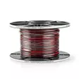 Kaiutinkaapeli | 2 x 1.50 mm² | Kupari | 100 m | Pyöreä | PVC | Musta / Punainen | Kela - Audiokaapelit - 5412810312030 - 69