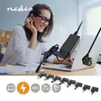 Kannettavan Tietokoneen Virtalähde | 90 W | 18.5 / 19 / 19.5 / 20 V DC | 6.0 A | Tyyppi F (CEE 7/7) - Nedis tuotteet - 5412810314690 - 5