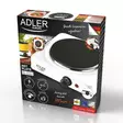 Keittolevy 1500W Valkoinen Adler -  - 19-19-5908256834460 - 6