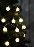 Kuusenvalopallot hopea 16 kpl Finnlumor - Koristevalot - 6410413085800 - 2