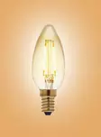 Kynttil=C3=A4lamppu Led antiikki 2W Airam E27 2 - Lamput ja loisteputket - 6435200203830 - 1
