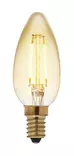 Kynttil=C3=A4lamppu Led antiikki 2W Airam E27 - Lamput ja loisteputket - 6435200203830 - 3