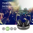 Langattomat TV-kuulokkeet | RF, frequency 868 Mhz | Over-Ear-kuulokkeet | Akun 1 käyttöaika vakiokäyttö: 660 min | 100 m | Digitaalinen Audio | Hopea / Musta - Sankakuulokkeet - 5412810266470 - 5