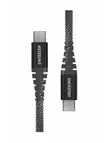 Latauskaapeli Kevlar USB-C/USB-C 1,5m Swissten - USB-C -kaapelit - 8595217481510 - 1