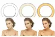 Led Selfievalo 20 cm jalustalla VAKOSS - Muut tarvikkeet - 4718308121100 - 4