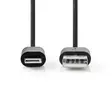 Lightning Kaapeli | USB 2.0 | Apple Lightning 8-Pin | USB-A Uros | 480 Mbps | Niklattu | 1.00 m | Pyöreä | PVC | Musta | Laatikko - Lightning-kaapelit - 5412810303830 - 10