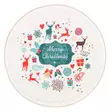 Matto Merry beige 4Living halk. 100 cm - Pyöreät matot - 6410416095790 - 1