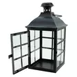 Metallilyhty 34 cm - Kynttilät ja lyhdyt - 6438168091150 - 2