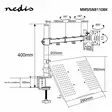 Monitorin Pöytäteline | Notebook | 1 näyttö | 15 - 32 " | 75x75 / 100x100 | Interaktiivinen - Monitoritelineet - 5412810419210 - 80