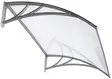 Ovikatos 100 x 120 polykarbonaatti - Terassikatokset ja ovikatokset - 6438168096490 - 1