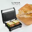 Panini- ja voileip=C3=A4grilli NIKKE, Livia - Voileipägrillit ja leivänpaahtimet - 6438151018010 - 5