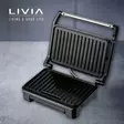 Panini- ja voileip=C3=A4grilli NIKKE, Livia - Voileipägrillit ja leivänpaahtimet - 6438151018010 - 4