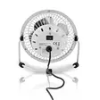Pöytätuuletin | USB Virta | Halkaisija: 100 mm | 3 W | 1 nopeusasetus | Valkoinen - Tuulettimet ja ilmastointilaitteet - 5412810291090 - 20