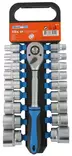 Räikkähylsysarja 1/2" 20-osainen - Hylsysarjat - 8714892340190 - 1