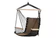 Riippuistuin musta k=C3=A4sinojilla 4Living - Pihakeinut ja riipputuolit - 6410416253770 - 2