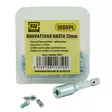 Ruuvinasta 12mm 100kpl - Kenkätarvikkeet - 6438168113500 - 1