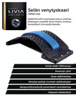 Selänvenytyskaari Livia - Kuntoilulaitteet ja -välineet - 6438151019550 - 2