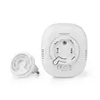 SmartLife-Kaasunilmaisin | Zigbee 3.0 | Verkkovirtakäyttöinen | Anturin käyttöikä: 5 Vuotta | EN 50194-1:2009 | Android / IOS | Testipainikkeella | 75 dB | Valkoinen - Hälyttimet ja anturit - 5412810402120 - 21