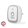 SmartLife-Kaasunilmaisin | Zigbee 3.0 | Verkkovirtakäyttöinen | Anturin käyttöikä: 5 Vuotta | EN 50194-1:2009 | Android / IOS | Testipainikkeella | 75 dB | Valkoinen - Hälyttimet ja anturit - 5412810402120 - 1