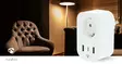 SmartLife Älypistorasia | Wi-Fi | IP21 | Virtamittari | 3680 W | Type F (CEE 7/7) / 1x USB-C / 2x USB | 0 - 55 °C | Android / IOS | Valkoinen | 1 kpl - Älypistorasiat - 5412810448340 - 90