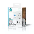SmartLife Älypistorasia | Wi-Fi | IP21 | Virtamittari | 3680 W | Type F (CEE 7/7) / 1x USB-C / 2x USB | 0 - 55 °C | Android / IOS | Valkoinen | 1 kpl - Älypistorasiat - 5412810448340 - 67