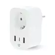 SmartLife Älypistorasia | Wi-Fi | IP21 | Virtamittari | 3680 W | Type F (CEE 7/7) / 1x USB-C / 2x USB | 0 - 55 °C | Android / IOS | Valkoinen | 1 kpl - Älypistorasiat - 5412810448340 - 40