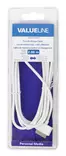 Synkronointi- ja latauskaapeli iPad/iPhone/iPod Apple-laitteelle 30-napainen - USB 2.0 A uros valkoinen 2,00 m - Nedis tuotteet - VLMB39100W20 - 4