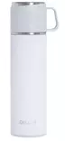 Termosmuki kahvalla 400 ml valkoinen - Juomapullot - 6410416013190 - 1