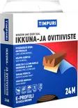 Tiiviste Timpuri E 24 m ruskea - Ikkuna- ja ovitiivisteet - 6418091702460 - 1