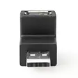 USB-A Sovitin | USB 2.0 | USB-A Uros | USB-A Naaras | 480 Mbps | Pyöreä | Niklattu | PVC | Musta | Laatikko - Tietokone ja verkko - 5412810421800 - 11