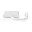 USB N Moniporttisovitin | 3-in-1 | USB 3.2 Gen 1 | USB-C Uros | HDMI Ulostulo / USB-A Naaras / USB-C Naaras | 5 Gbps | 0.10 m | Pyöreä | Niklattu | PVC | Valkoinen | Laatikko - Tietokone ja verkko - 5412810416080 - 20