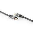 Ultra High Speed HDMI -kaapeli | HDMI liitin | HDMI liitin | 8K@60Hz | 48 Gbps | 3.00 m | Pyöreä | 6.7 mm | Gun Metal Harmaa | Laatikko kannella ja ikkunalla - HDMI-kaapelit - 5412810336210 - 40