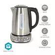 SmartLife Vedenkeitin | Wi-Fi | 1.7 l | Ruostumaton Teräs | 70,80,90,100 °C | Lämpötilan indikaattori | Pyörivä 360 astetta | Piilotettu lämmityselementti | Strix® ohjain | Android / IOS - Kahvinkeittimet ja vedenkeittimet - 5412810448210 - 1
