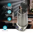 SmartLife Vedenkeitin | Wi-Fi | 1.7 l | Ruostumaton Teräs | 70,80,90,100 °C | Lämpötilan indikaattori | Pyörivä 360 astetta | Piilotettu lämmityselementti | Strix® ohjain | Android / IOS - Kahvinkeittimet ja vedenkeittimet - 5412810448210 - 53