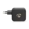 Seinälaturi | 100 W | GaN | PD3.0 | 2.5 / 3.0 / 5.0 A | Lähtöliitäntöjen määrä: 3 | USB-A / 2x USB-C | Automaattinen Jännitteen Valinta | Musta - Verkkolaturit - 5412810470150 - 15