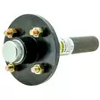 Akselin napa 4 x 100 mm pyÃ¶reÃ¤ - Muut peräkärrytarvikkeet - 6438168098760 - 1