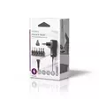 AC Yleisvirtalähde | 7.20 W | 3 / 4.5 / 5 / 6 / 7.5 / 9 / 12 V DC | 1.80 m | 1.0 A A | 6 plug(s) | Musta - Yleisvirtalähteet ja adapterit - 5412810267200 - 67