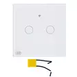 Älykäs kosketuskytkin PNI SafeHome PT202L WiFi, 10A, ohjaus PNI Smart- tai Tuya-sovelluksen kautta, yhteensopiva Alexan ja Google Assistantin kanssa - Live Wire, ilman nollaa - Kytkimet - 5949066523090 - 7
