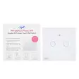 Älykäs kosketuskytkin PNI SafeHome PT202L WiFi, 10A, ohjaus PNI Smart- tai Tuya-sovelluksen kautta, yhteensopiva Alexan ja Google Assistantin kanssa - Live Wire, ilman nollaa - Kytkimet - 5949066523090 - 2