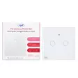 Älykäs kosketuskytkin PNI SafeHome PT202L WiFi, 10A, ohjaus PNI Smart- tai Tuya-sovelluksen kautta, yhteensopiva Alexan ja Google Assistantin kanssa - Live Wire, ilman nollaa - Kytkimet - 5949066523090 - 1