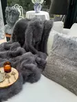 Anthracite Polyesteri Sohvasuoja 200x70 cm - Konepestävä, Liukumaton Alapuoli, Tyylikäs ja Kestävä Suoja - Päiväpeitteet ja torkkupeitot - 8684283850280 - 5