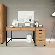 Atlantic Pine -työpöytä, 160x77,4x55 cm, 100% melamiinipinnoitettu lastulevy, 18 mm, 3 pakettia, kestävä ja tyylikäs - - 19-19-8684283109920 - 4