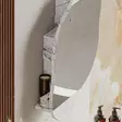 Carrara Kylpyhuonekaappi - 100% Melamiinipinnoitettu - 60x75x13 cm - Piilotettu Kiinnitys - Peili 4 mm - Pehmeästi Sulkeutuvat Saranat - Kylpyhuonekalusteet - 8684282586920 - 4