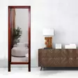 Cheval-peili 45x145 cm, kaneli, 100% puu, seinäkiinnitys, 2 cm kehys, 4 mm peili, 1 paketti, 7,6 kg - Peilit - 8684282295600 - 2