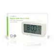 Digitaalinen Herätyskello | LCD | Taustavalo | Torkkutoiminto | Päivämääränäyttö | Ajastin | Puu - Kellot - 5412810474820 - 66