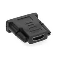 HDMI -sovitin | DVI-D 24+1-Pin Uros | HDMI Ulostulo | Niklattu | Suora | ABS-Muovi | Musta | 1 kpl | Laatikko - Videoliittimet ja plugit - 5412810290000 - 43
