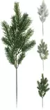 Joulukuusen oksa 51 cm - Koristeet, koriste-esineet - 8718158666680 - 1