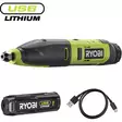 Kaiverrin Ryobi 4V USB Lithium  - Akkuerikoistyökalut - 4892210207470 - 2