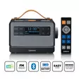 Kannettava FM/DAB+-radio isoilla painikkeilla ja "Easy Mode" -toiminnolla Musta - Radiot ja MP3/4-soittimet - 8711902070030 - 1