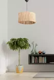Kattokruunu, luonnonvalkoinen, 20 cm x 40 cm, säädettävä, kestävä - Katto- ja seinävalaisimet - 8683743420070 - 2